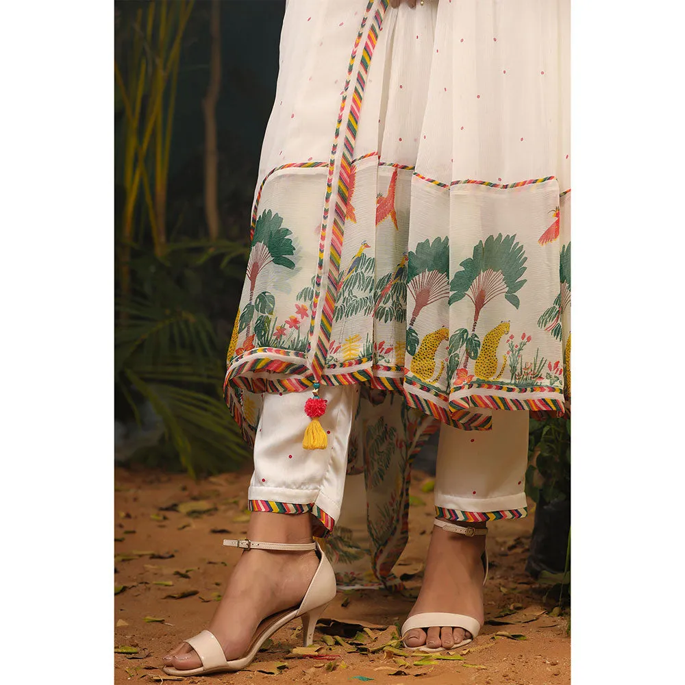Baise Gaba Noori Anarkali Kurta