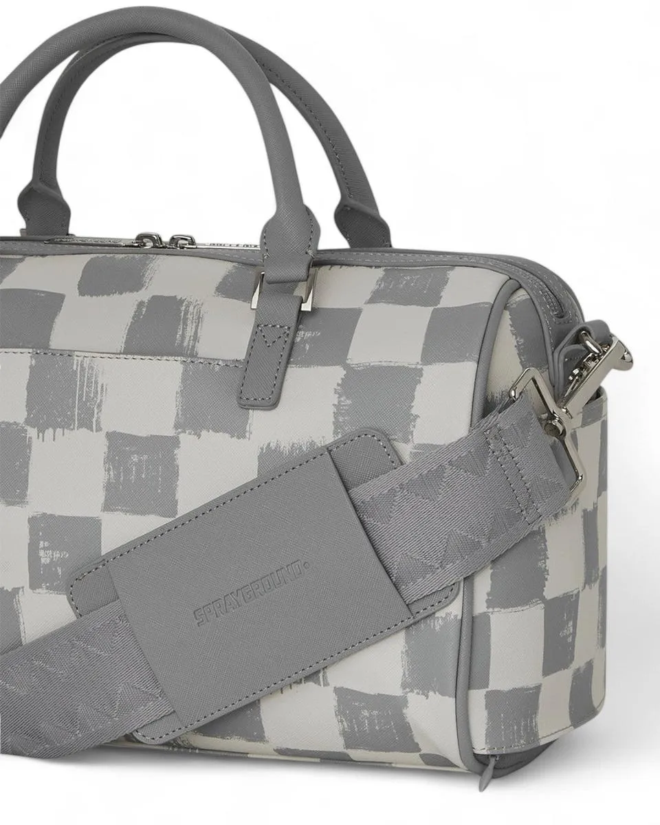 borsa sprayground vanquish cream mini duffle