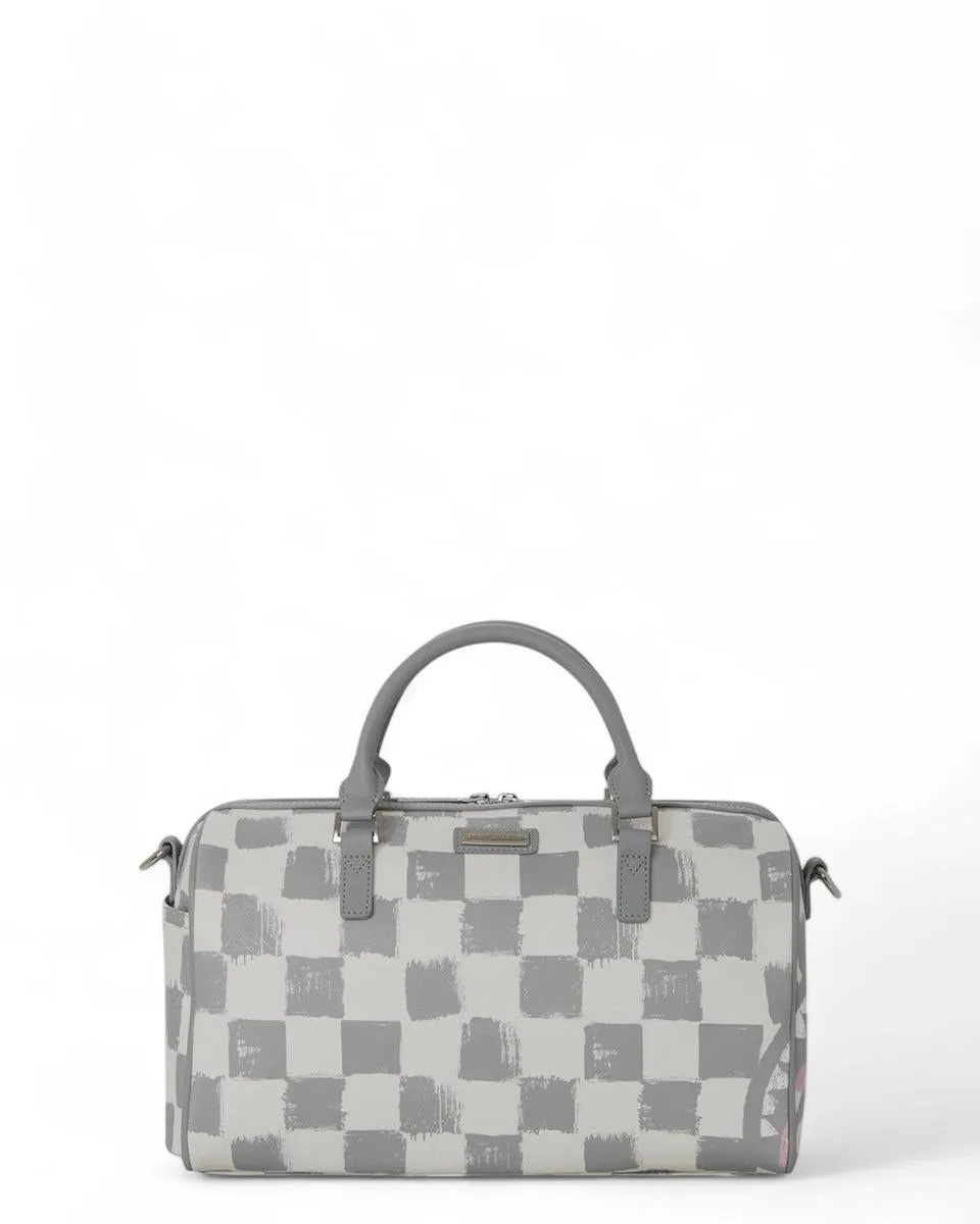 borsa sprayground vanquish cream mini duffle