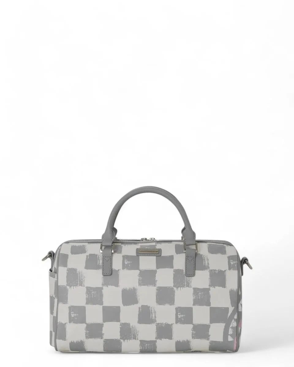 borsa sprayground vanquish cream mini duffle