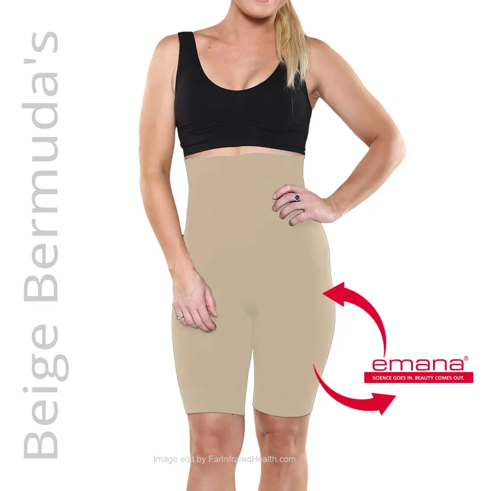 Circulation Infrared High-Waist Bermuda Shorts | Shapewear