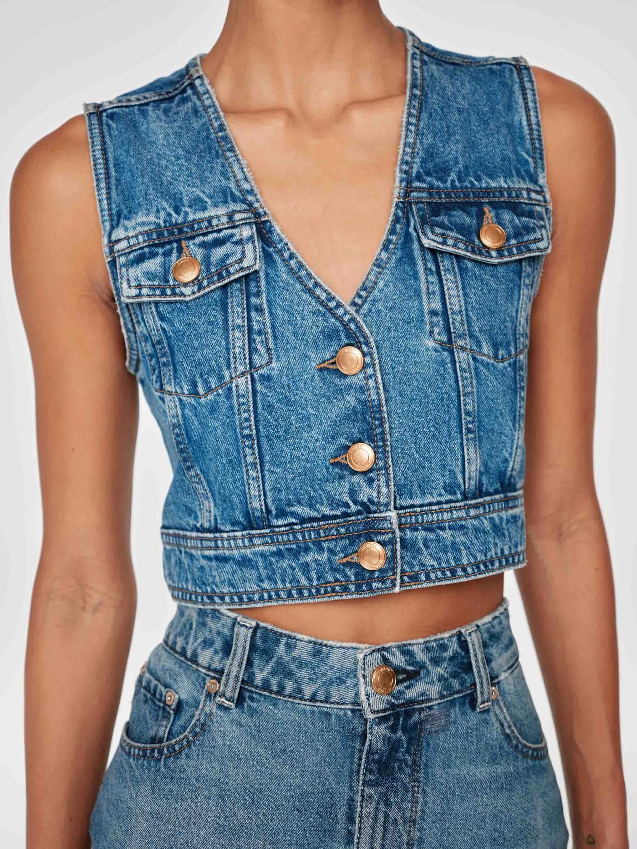 Denim Vest