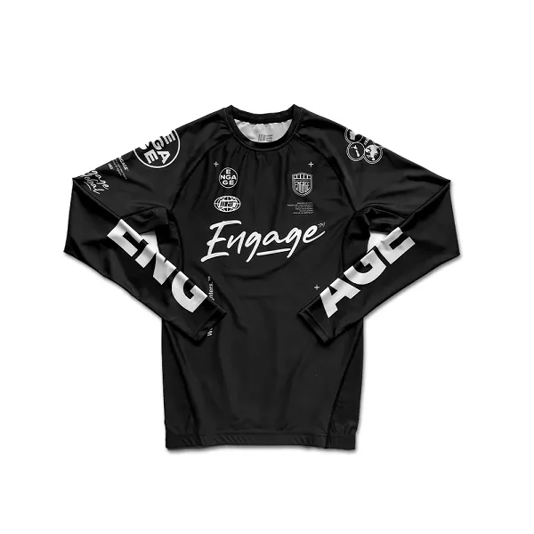 Engage Billboard LS Rash Guard - Black