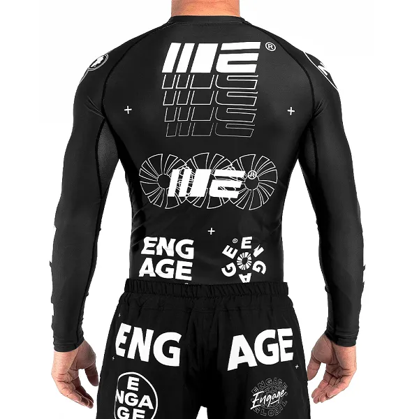 Engage Billboard LS Rash Guard - Black