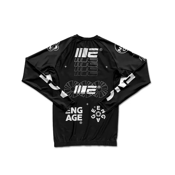 Engage Billboard LS Rash Guard - Black