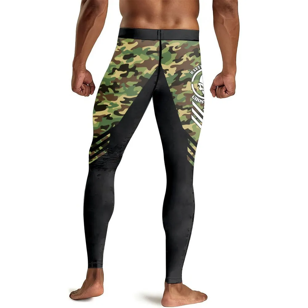Ghost Army Men's Compression Leggings