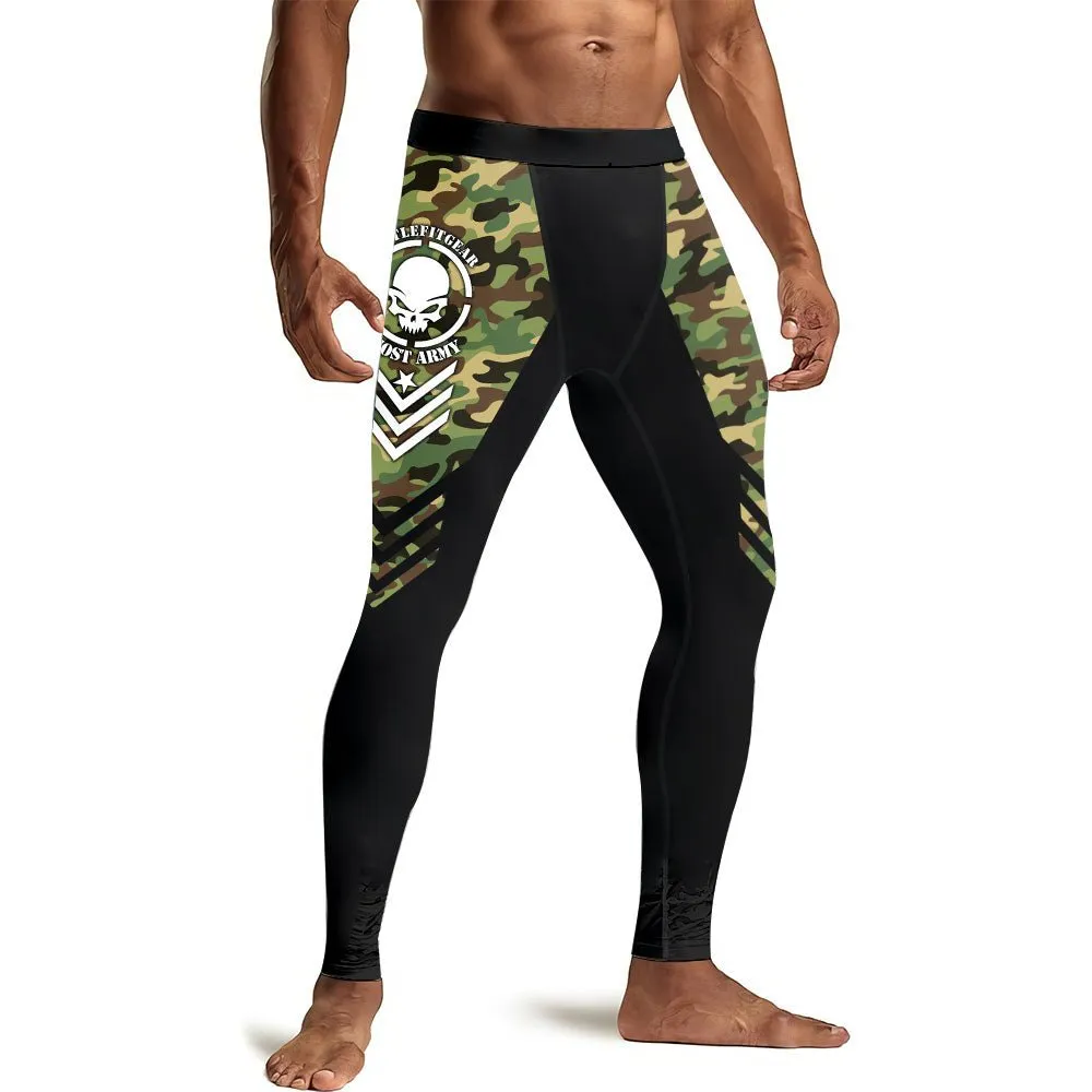 Ghost Army Men's Compression Leggings