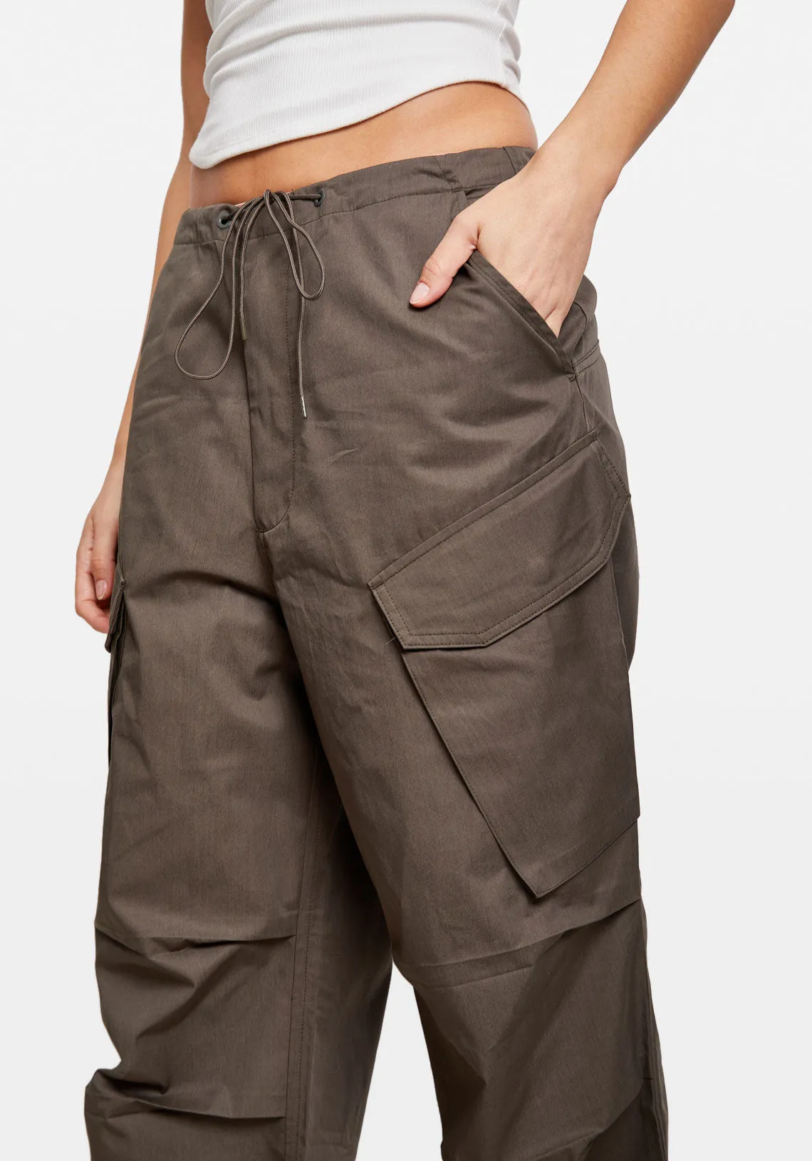 GINERVA CARGO PANT CAVIAR