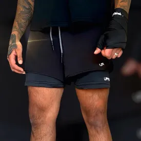 Hybrid Training Shorts Black