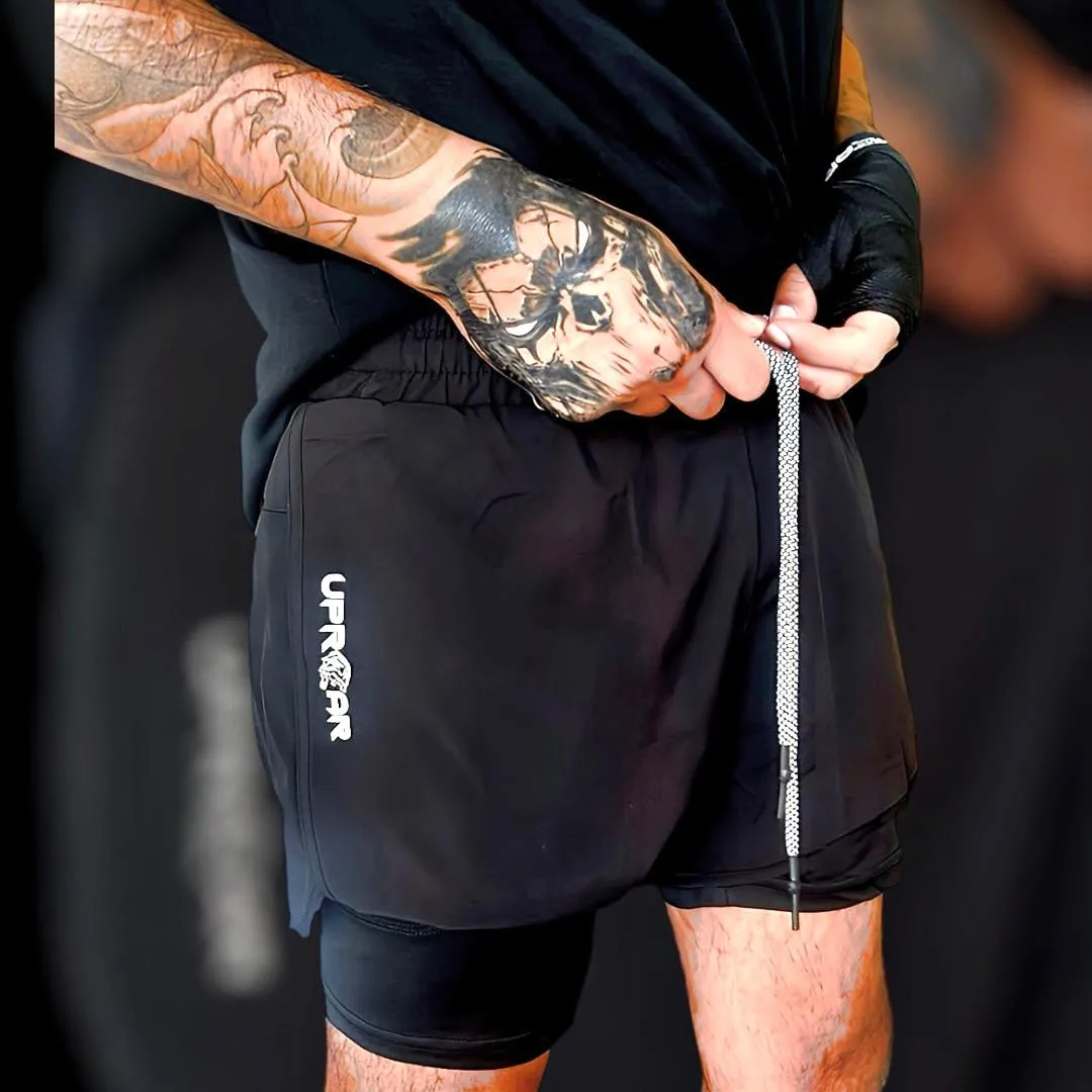 Hybrid Training Shorts Black