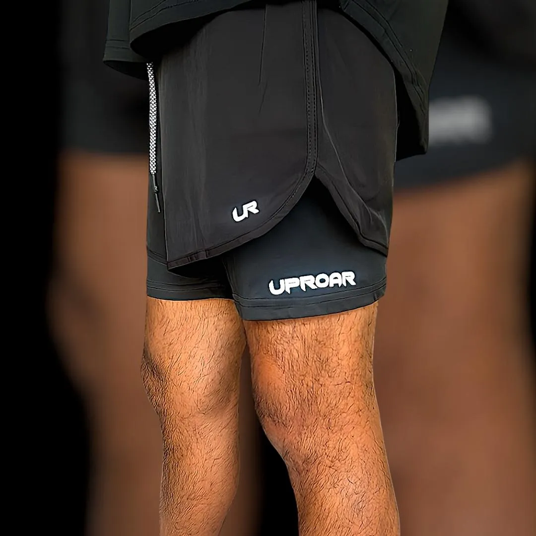 Hybrid Training Shorts Black