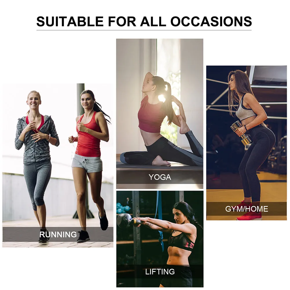Junlan Women Silver Fabric Sweat Zipper Sauna Suit