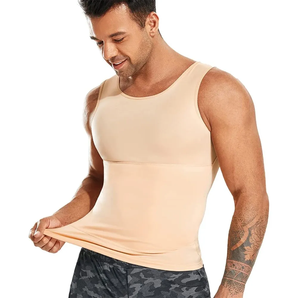 Men Compression Slimming Body Shaper Tank