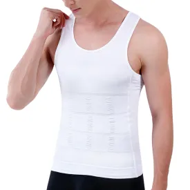Men's Compression Tank Top Slimming Body Shaper Vest