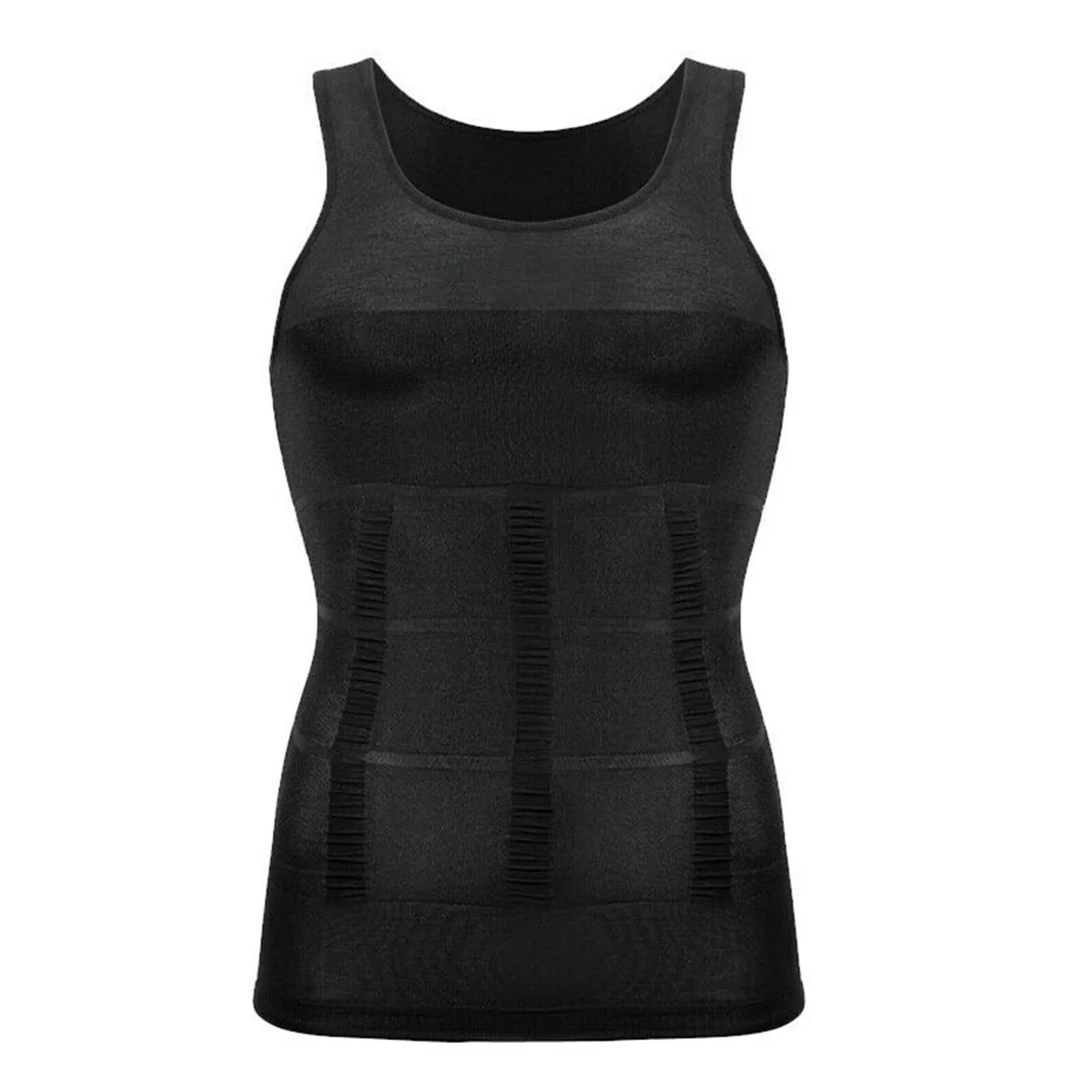 Men's Compression Tank Top Slimming Body Shaper Vest