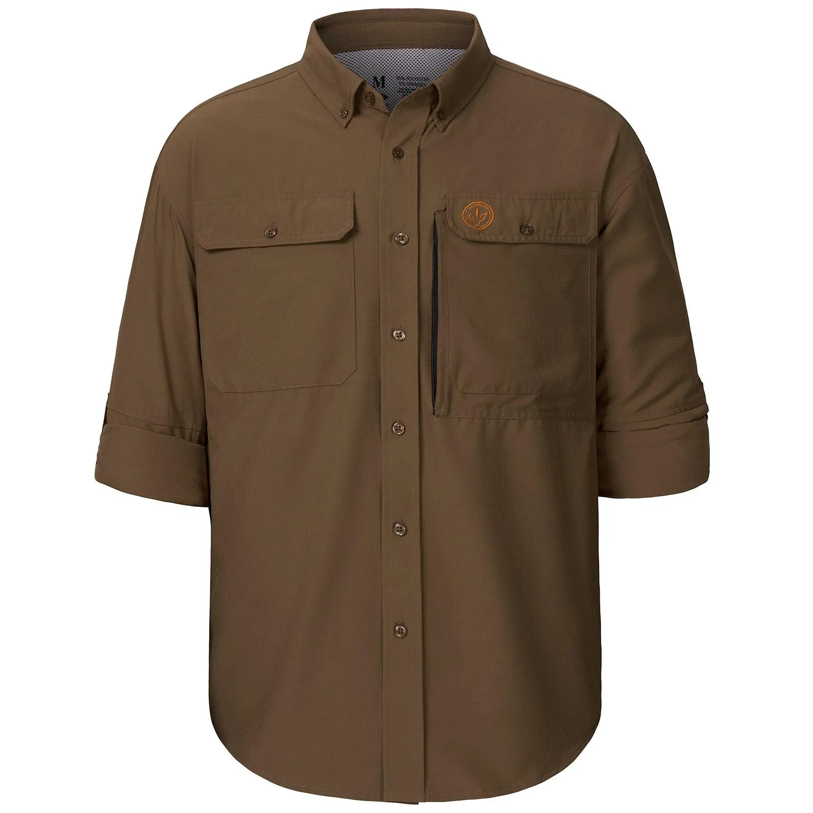 Men’s UPF 50  Long Sleeve Button Down Hunting Shirt FS23M