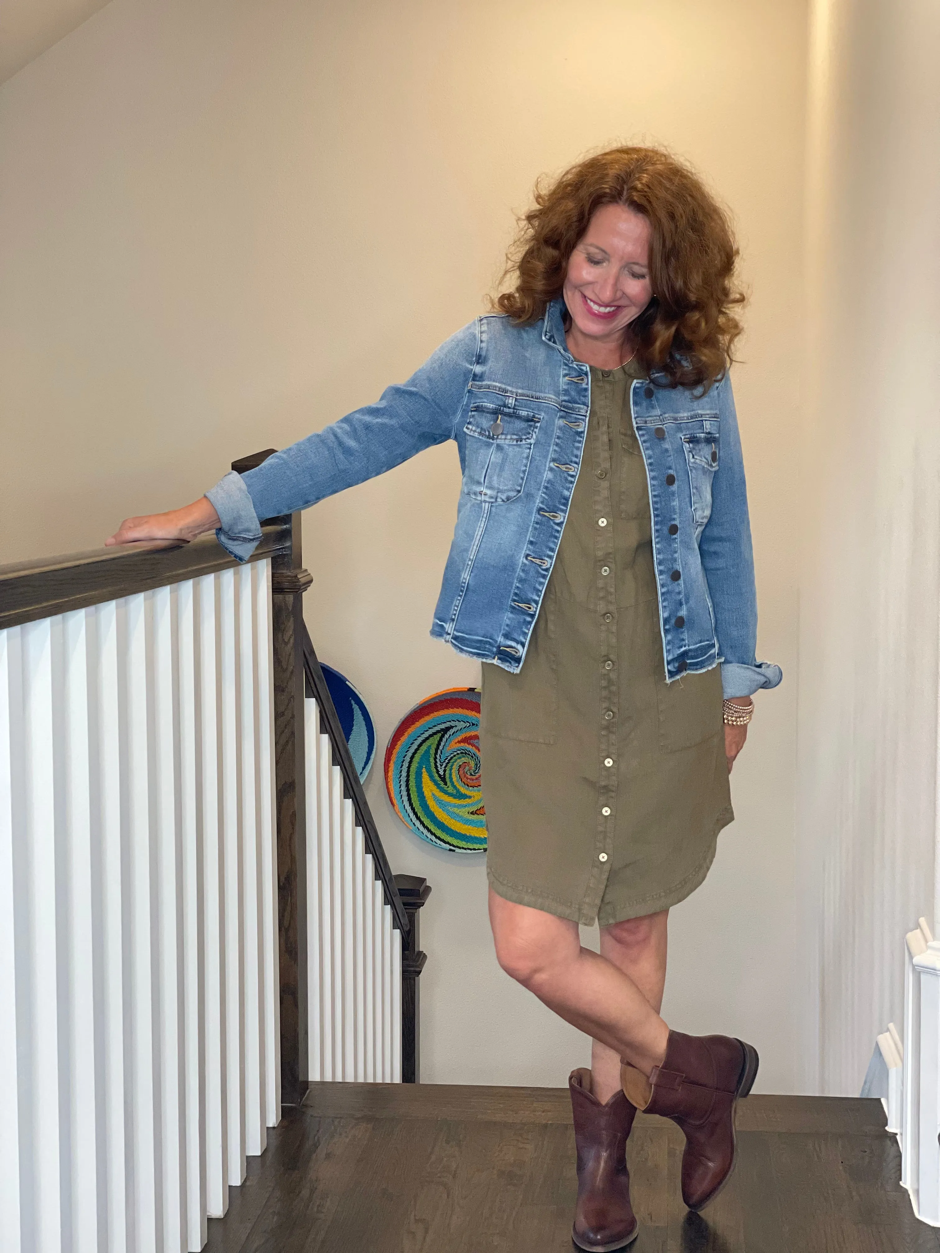 Michael Stars Sleeveless Utility Dress in Dolma