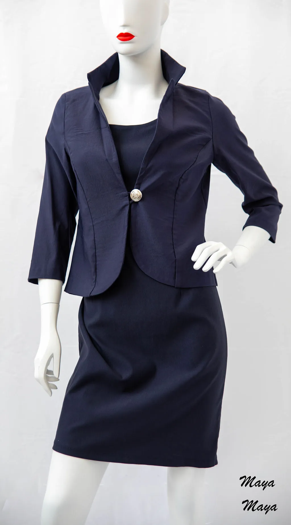 Navy Stretch Jacket