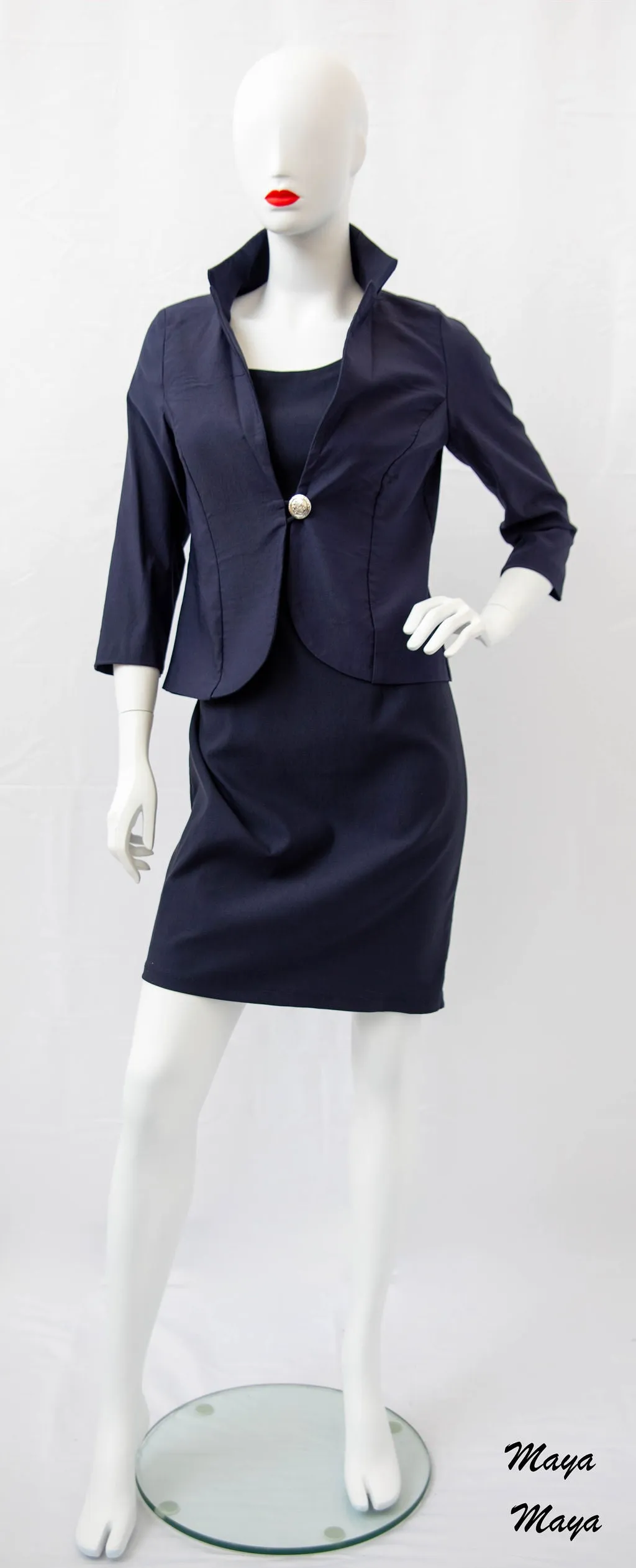 Navy Stretch Jacket