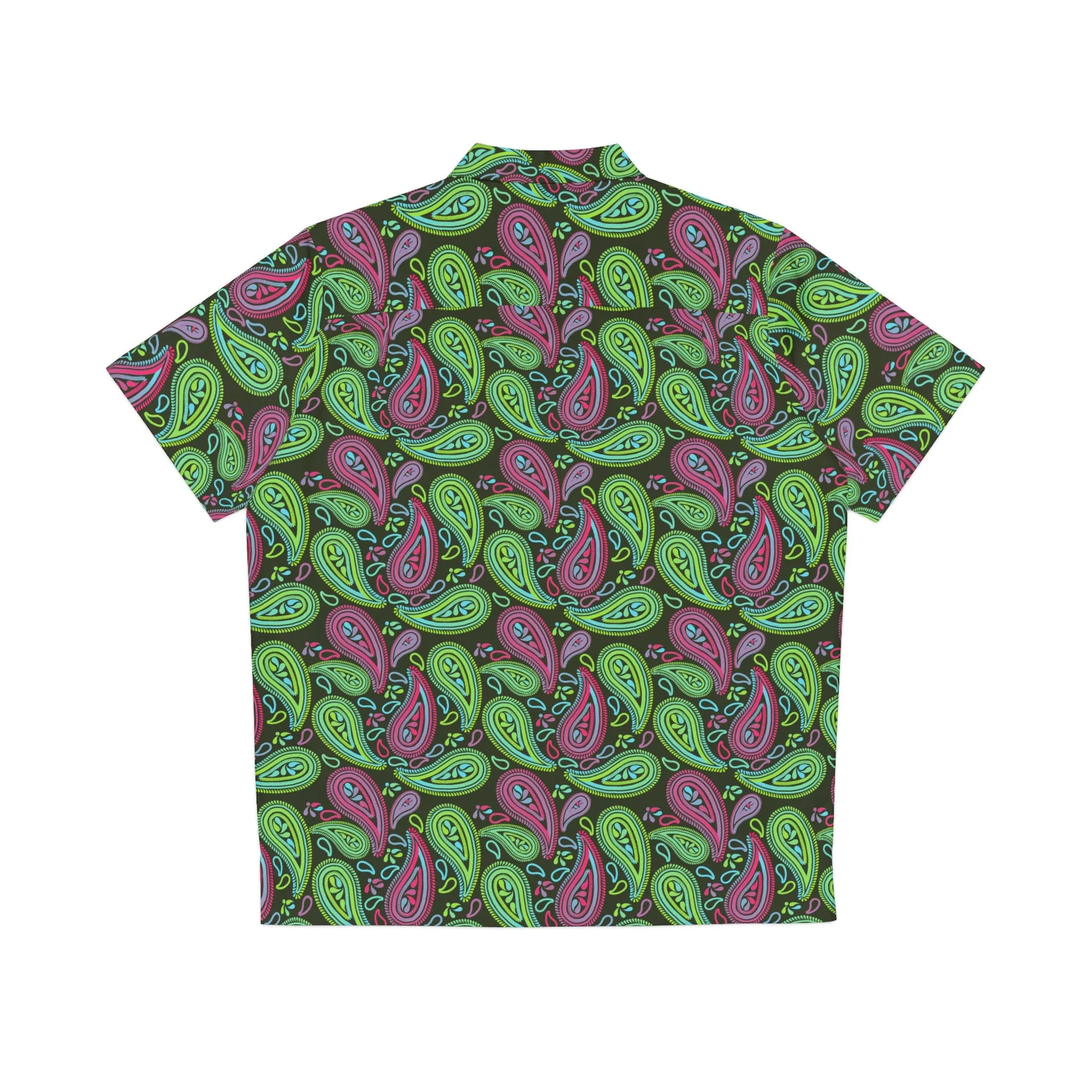 Paisley Monokai Men's Hawaiian Shirt