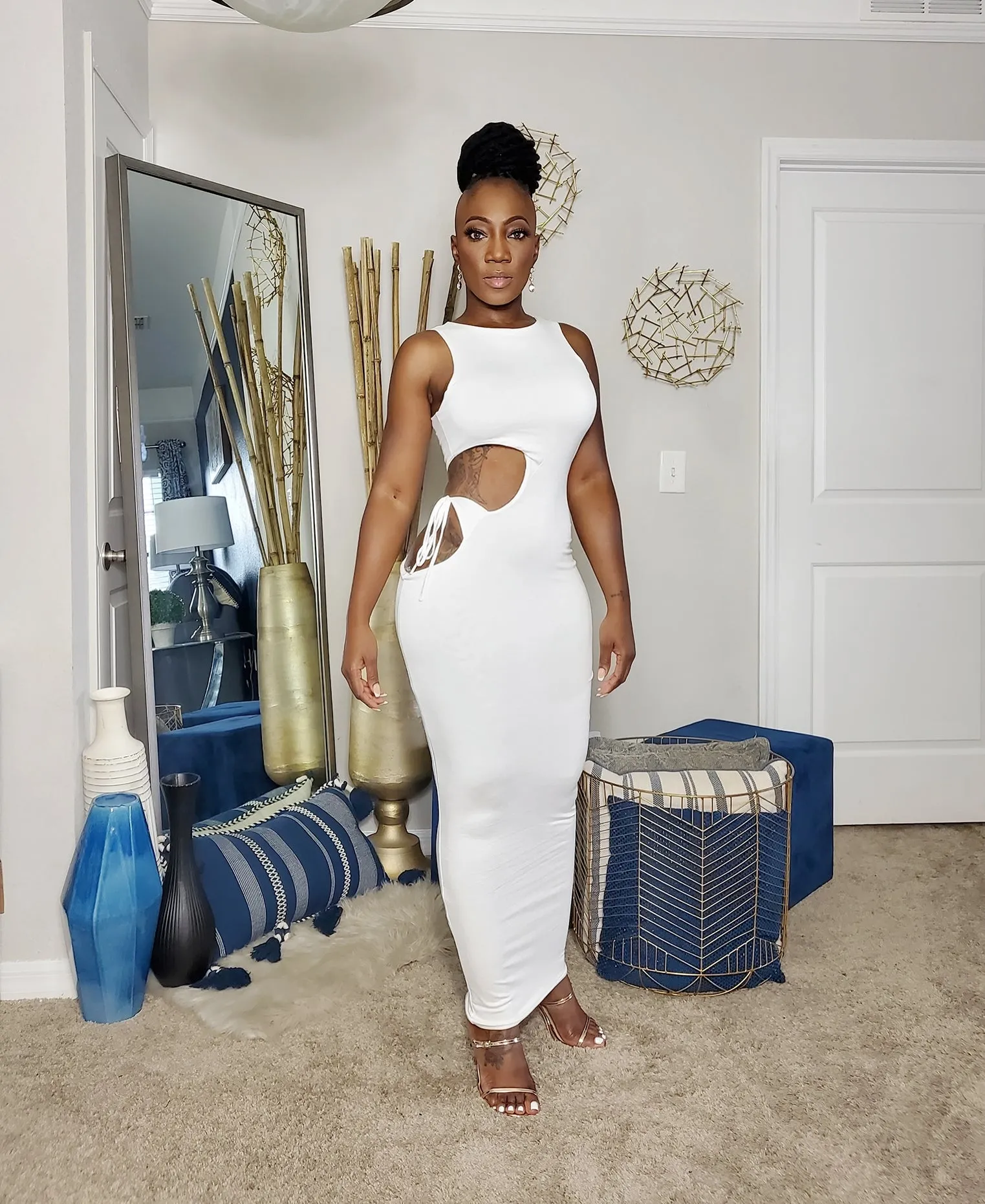 Porsha Cut Out Maxi Dress