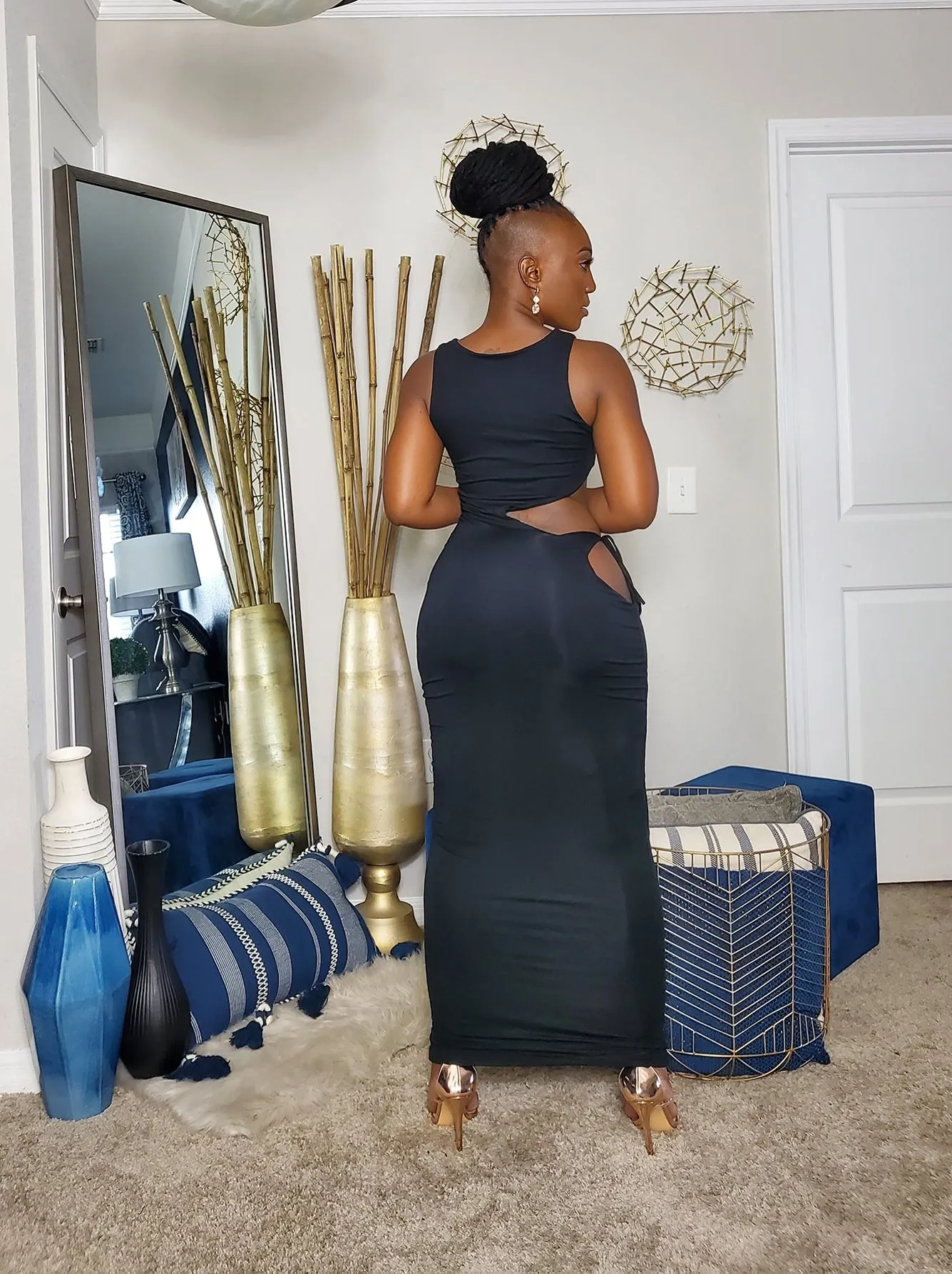 Porsha Cut Out Maxi Dress