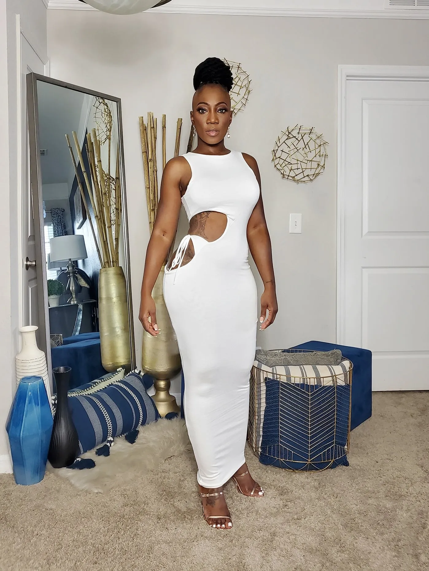 Porsha Cut Out Maxi Dress