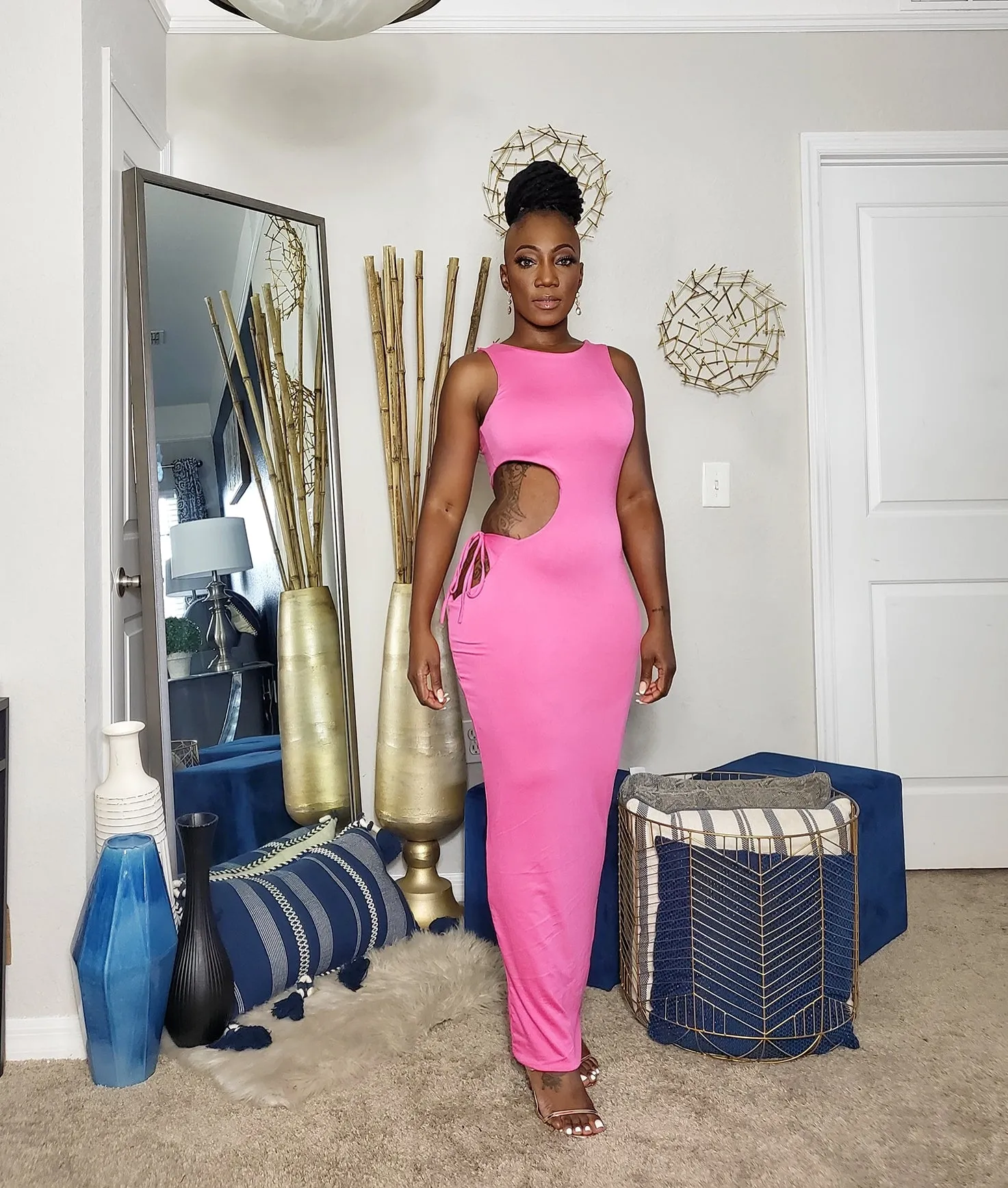 Porsha Cut Out Maxi Dress