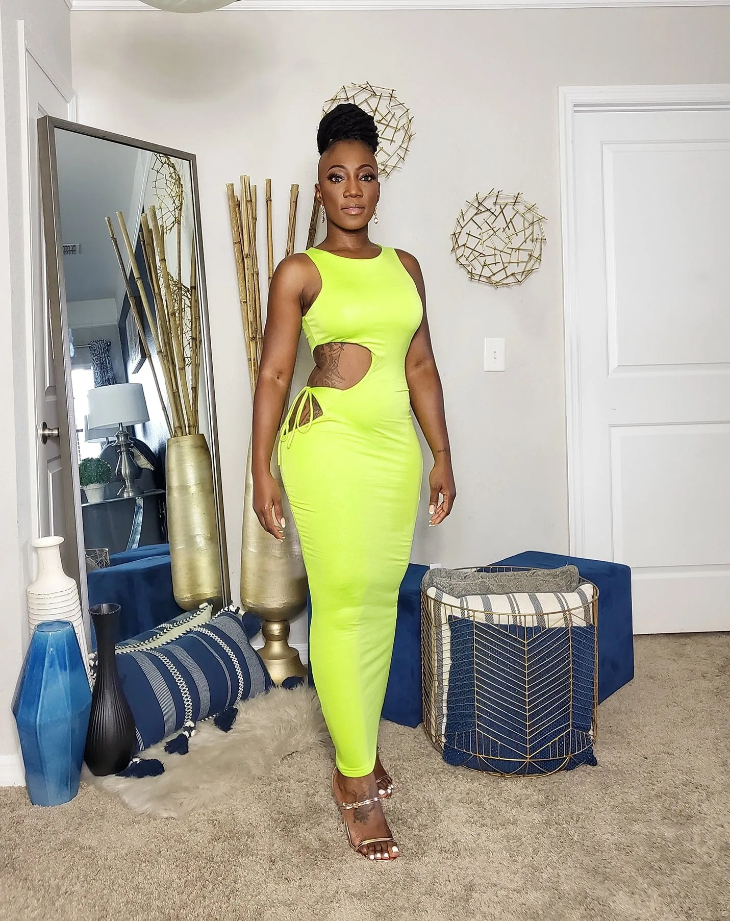 Porsha Cut Out Maxi Dress