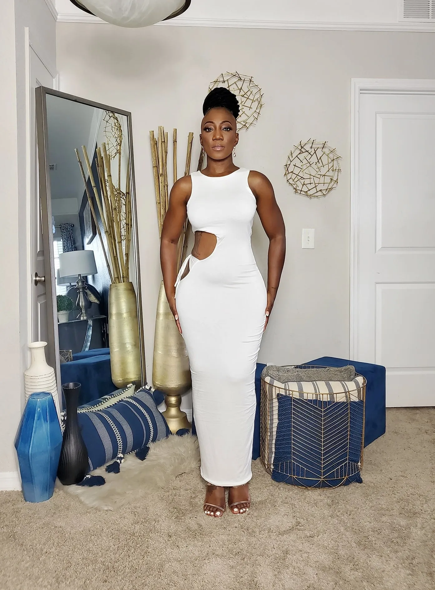 Porsha Cut Out Maxi Dress