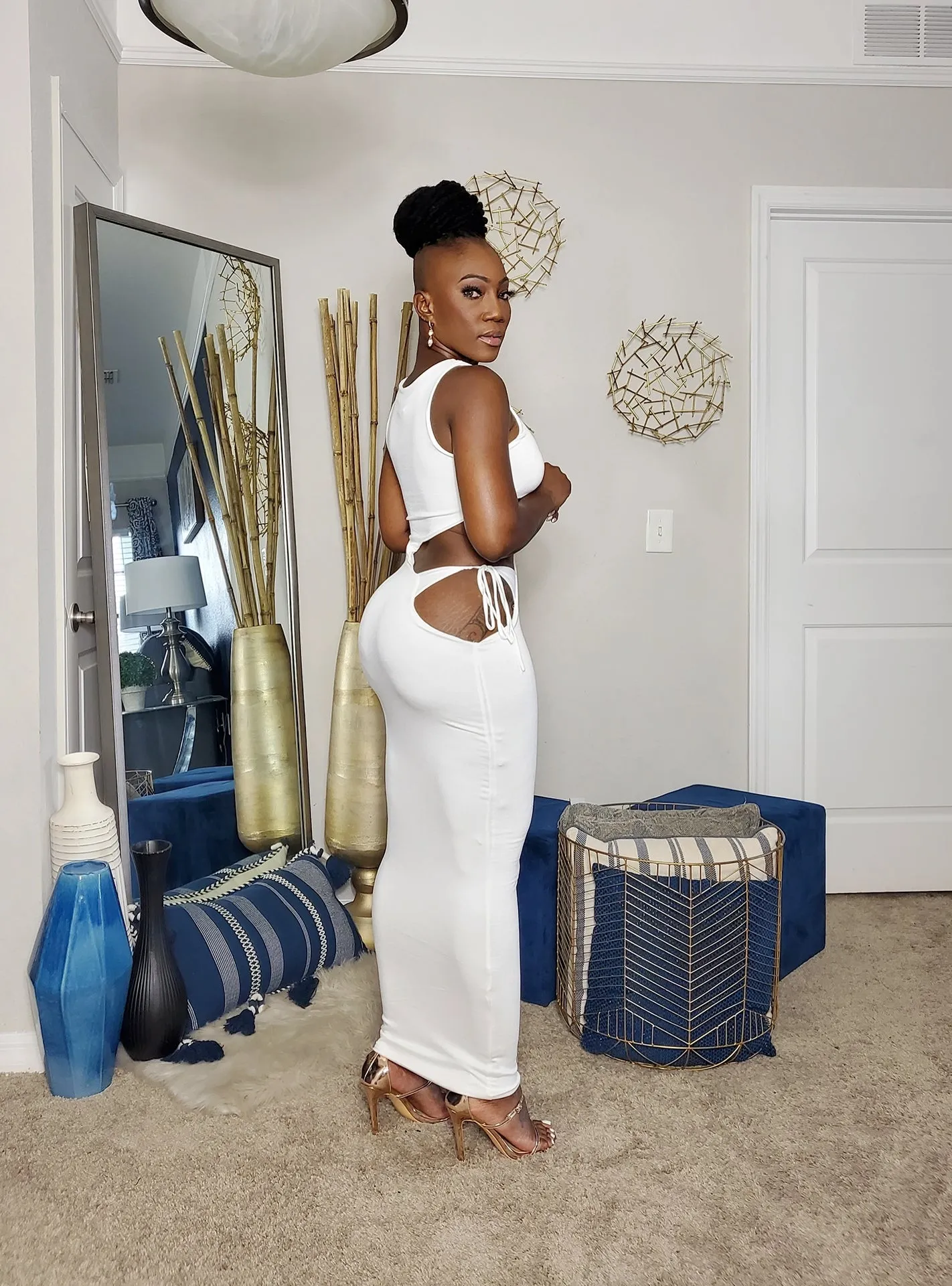 Porsha Cut Out Maxi Dress