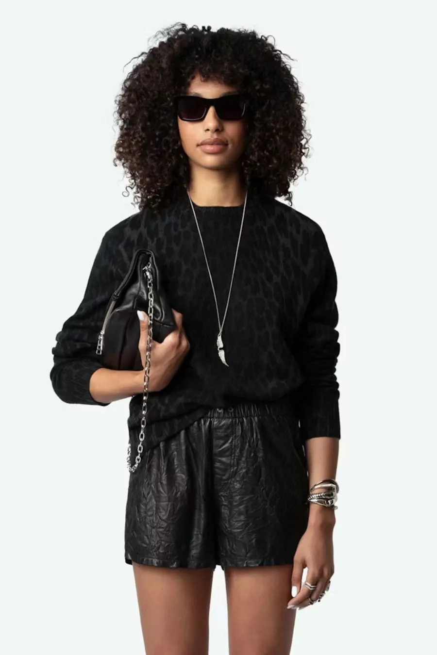 Pravis WS Leopard Print Jumper Peaks