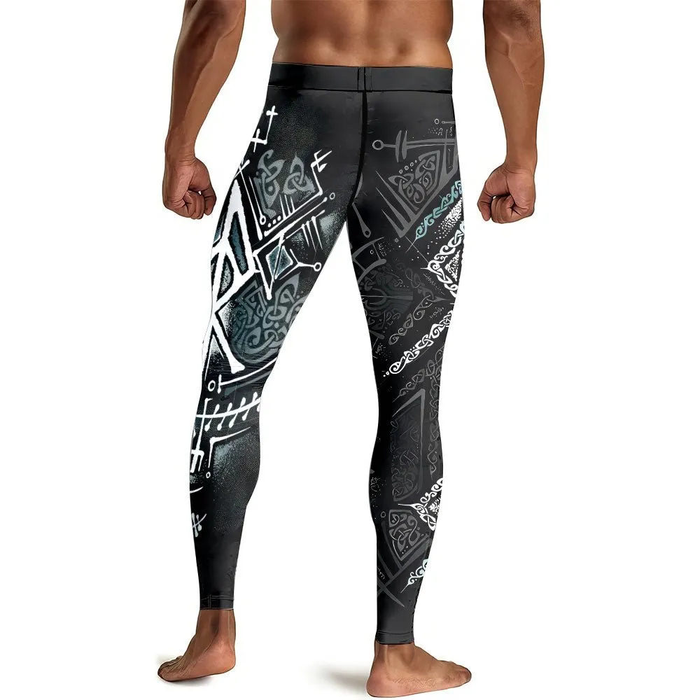 Runes Of Loki Men's Compression Leggings