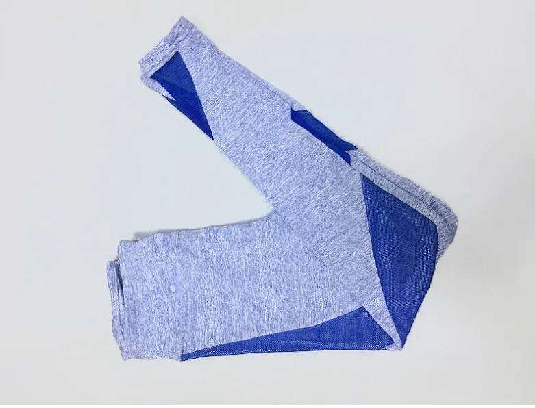 Stitching hip yoga pants sports fitness pants sexy hips leggings