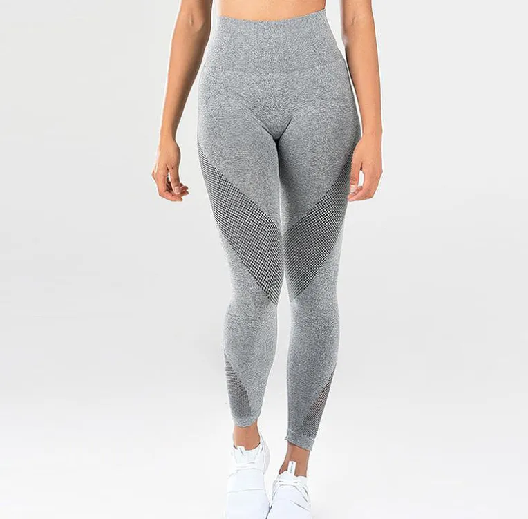 Stitching hip yoga pants sports fitness pants sexy hips leggings