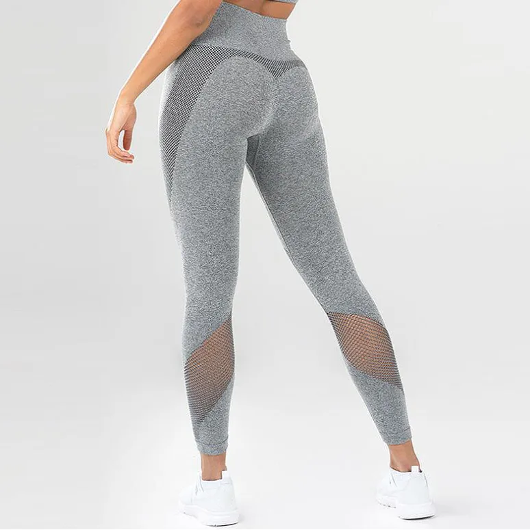 Stitching hip yoga pants sports fitness pants sexy hips leggings