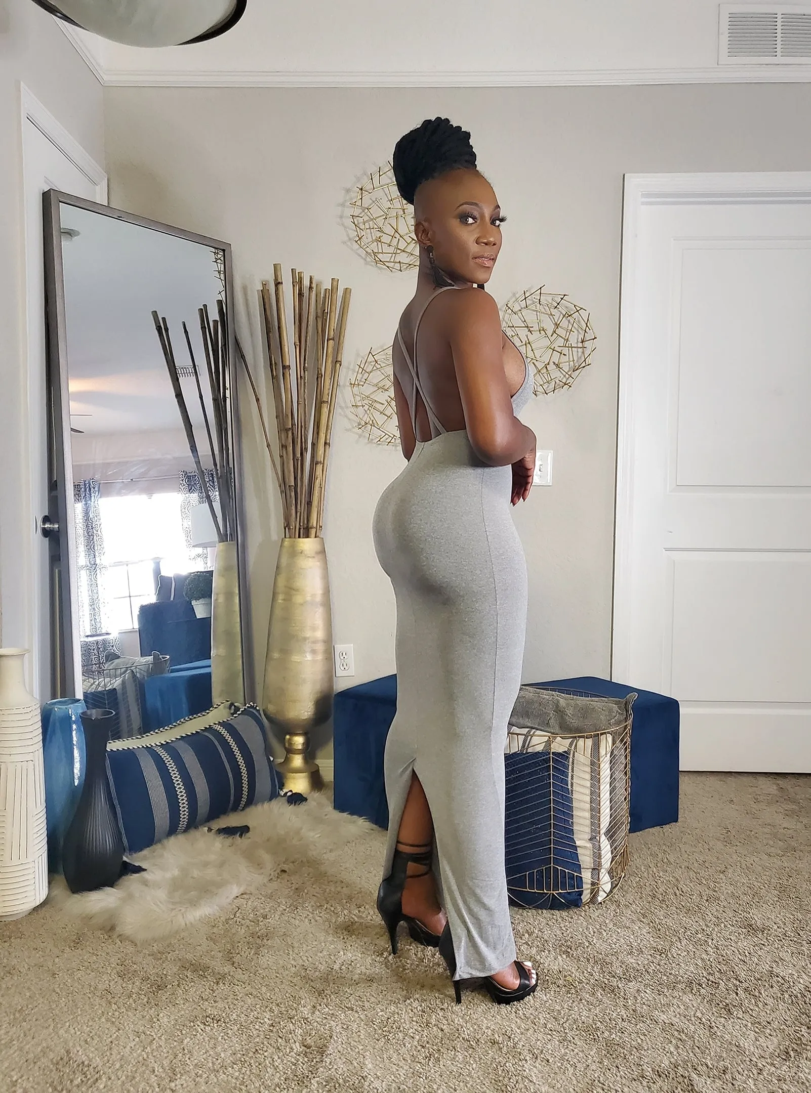 Summer Babe Crossback Maxi Dress