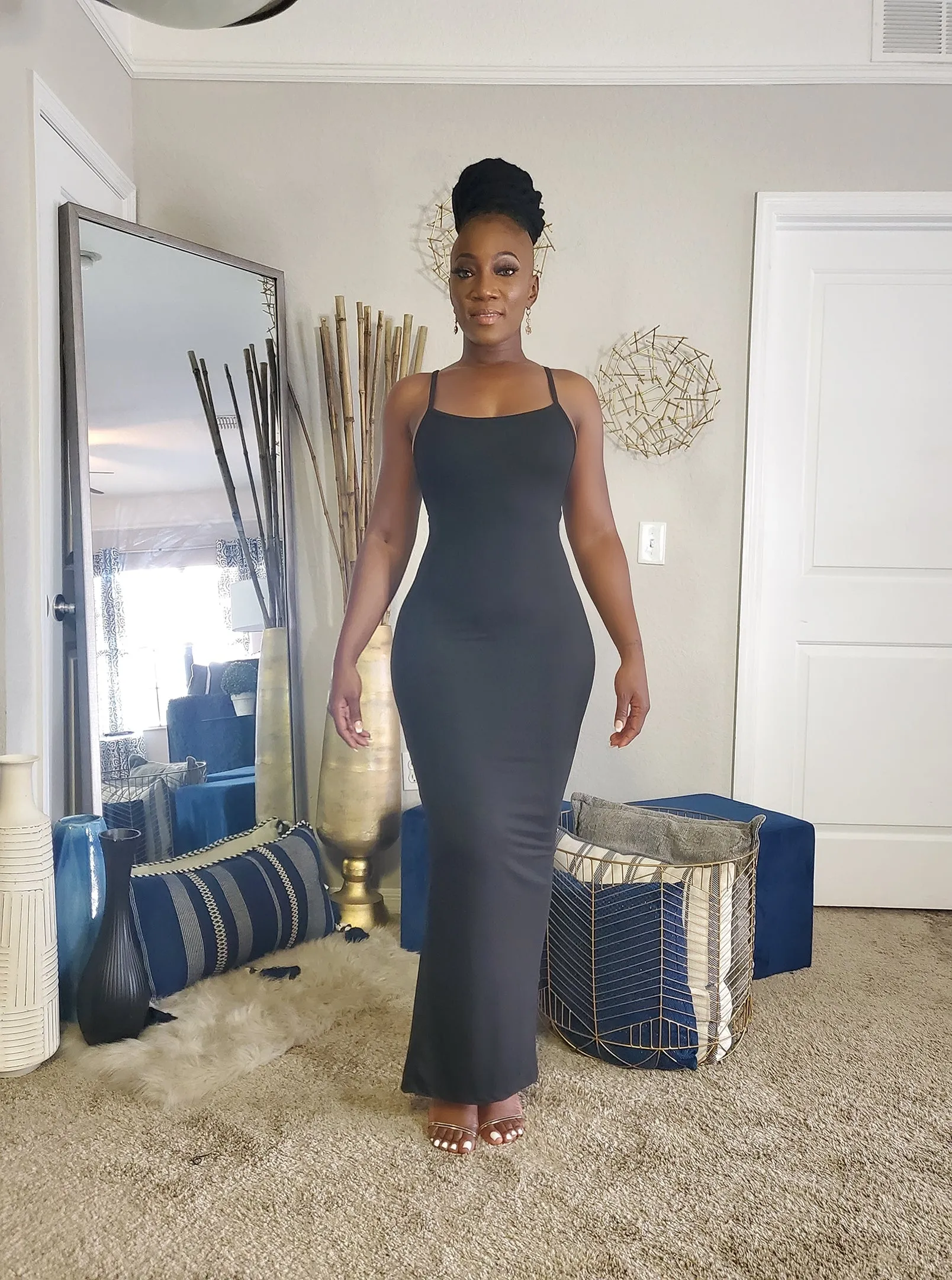 Summer Babe Crossback Maxi Dress