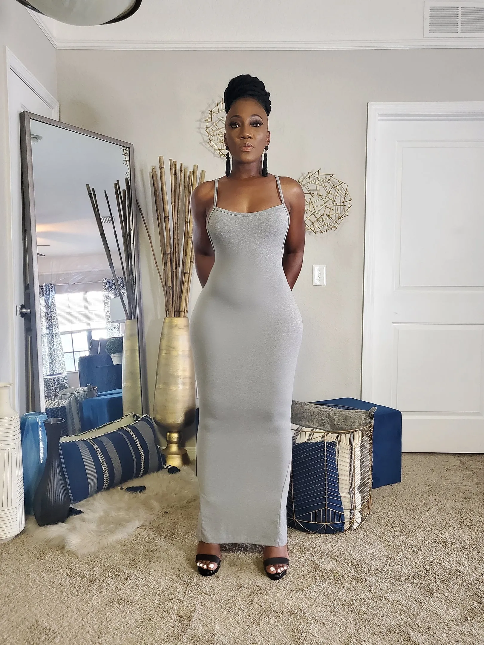 Summer Babe Crossback Maxi Dress