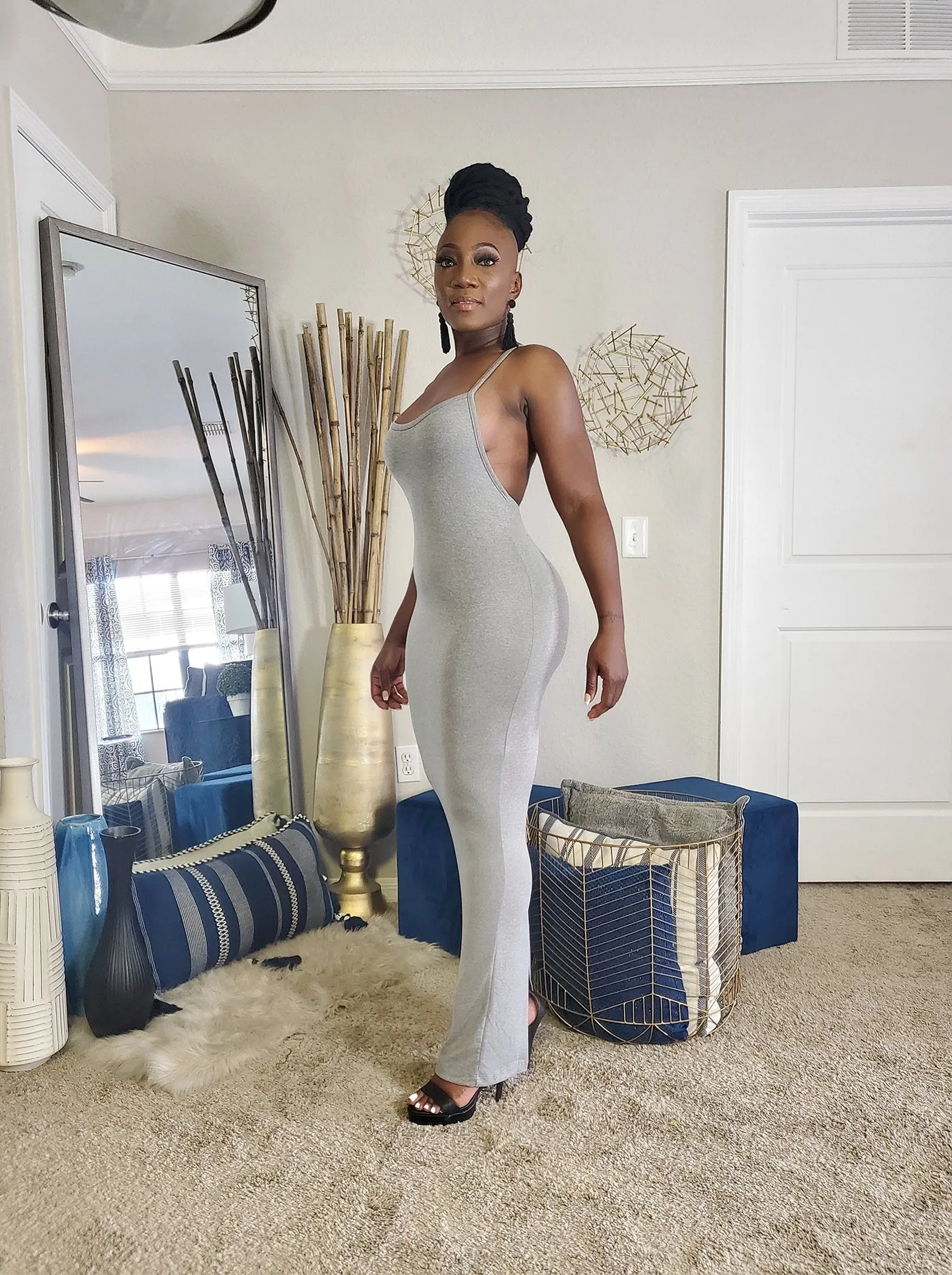 Summer Babe Crossback Maxi Dress
