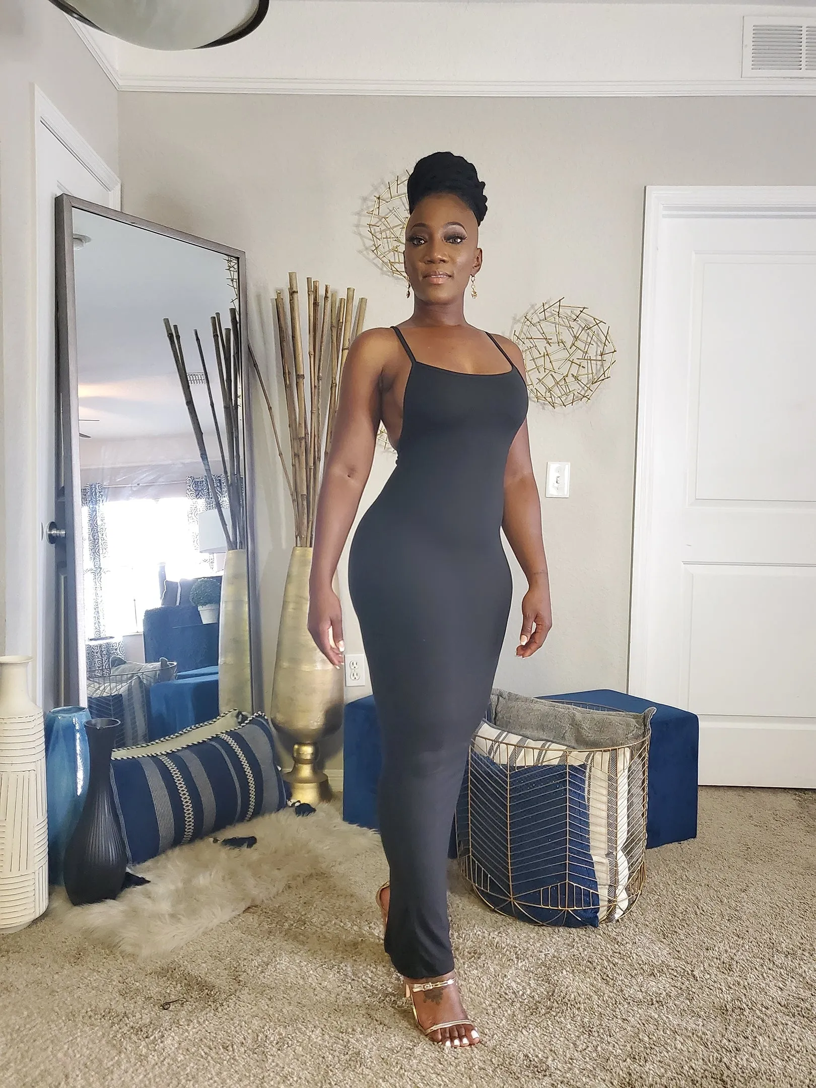 Summer Babe Crossback Maxi Dress