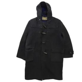 Vintage Gloverall Duffle Wool Coat Jacket Size 34 Black