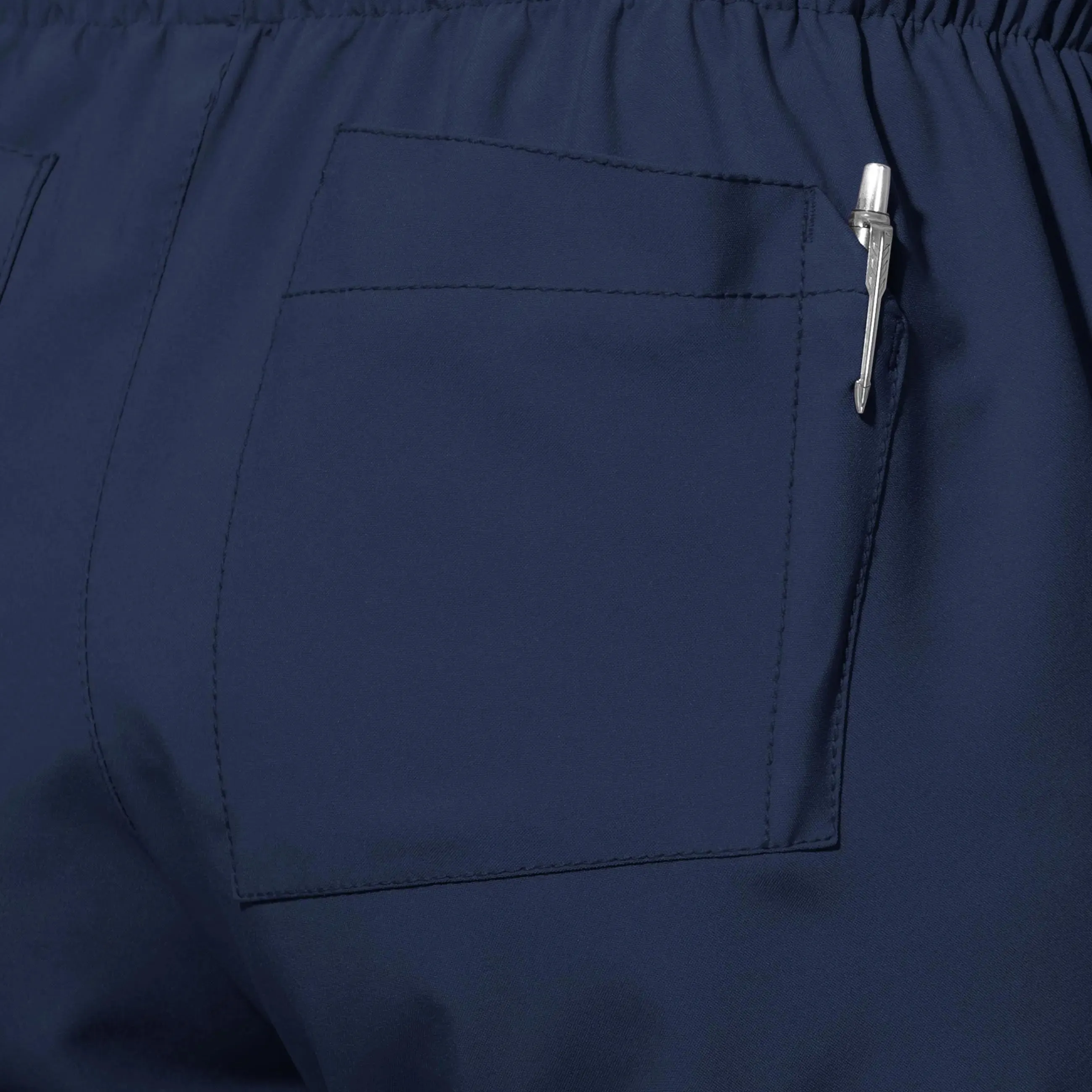 Wink Women's Flat Front Cargo Scrub Pant - Navy